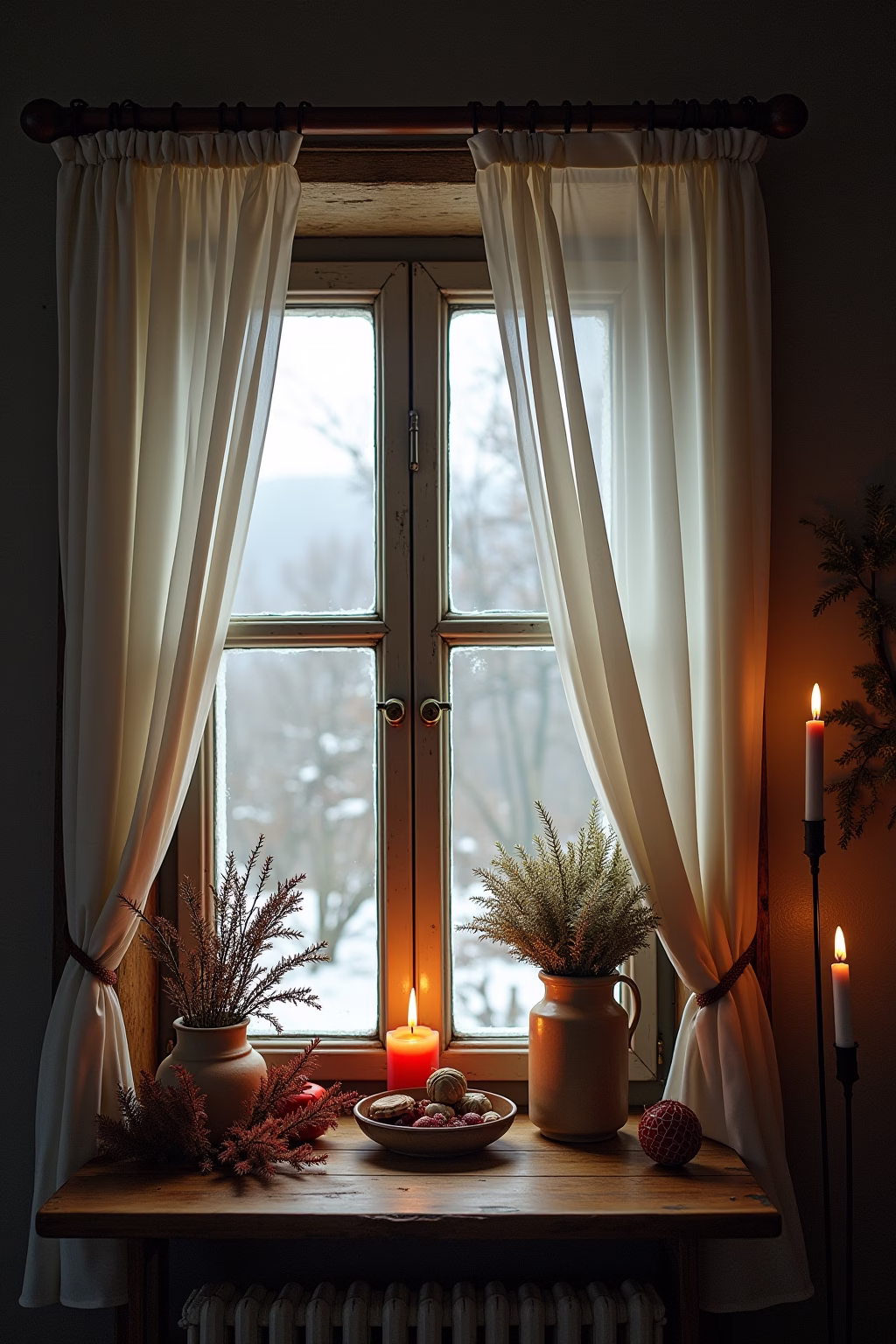 altes fenster deko ideen outline 5