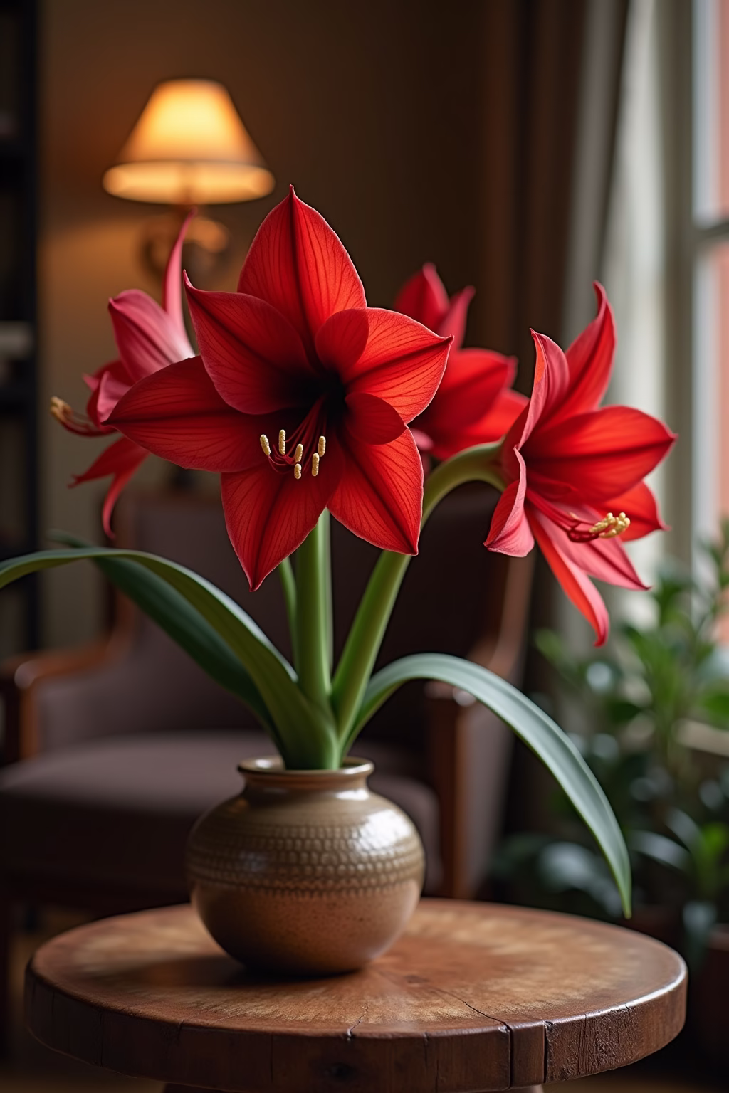 amarilis deko weihnachten outline 1