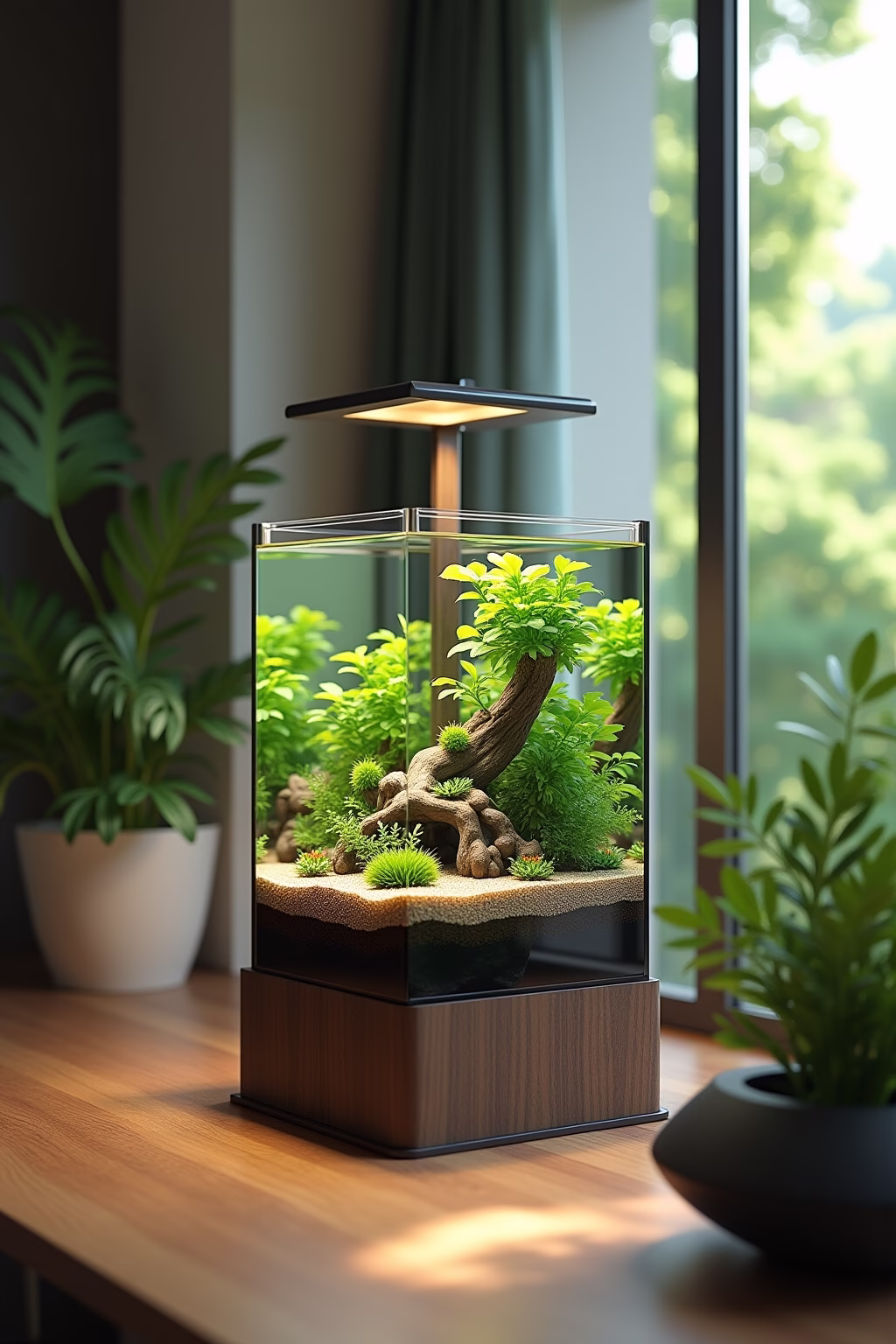 aquarium einrichten ideen outline 6