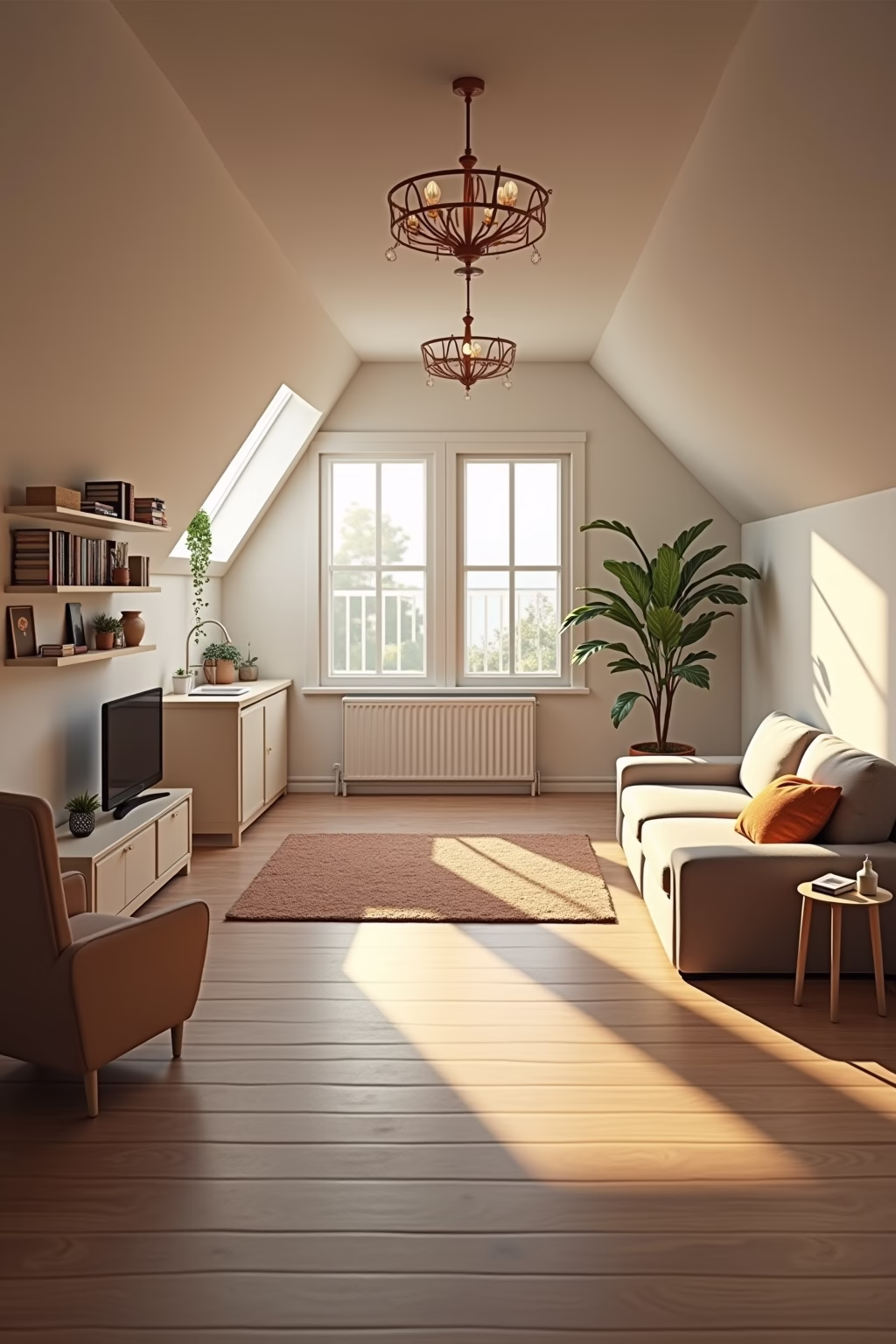 dachgeschosswohnung einrichten outline 5