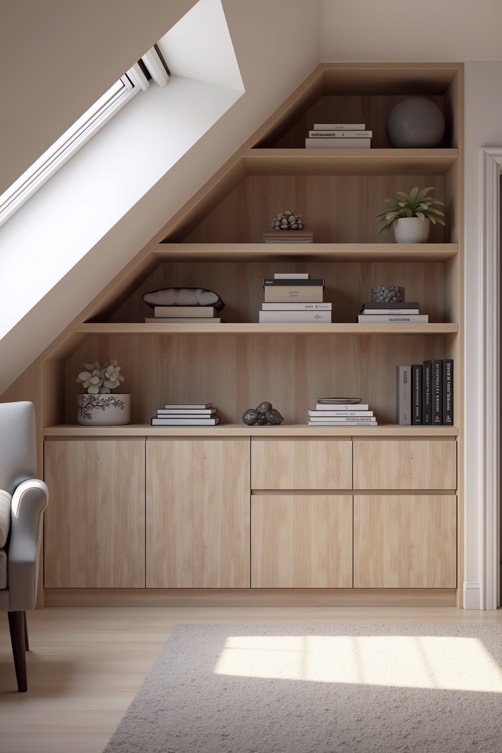 dachgeschosswohnung einrichten outline 6