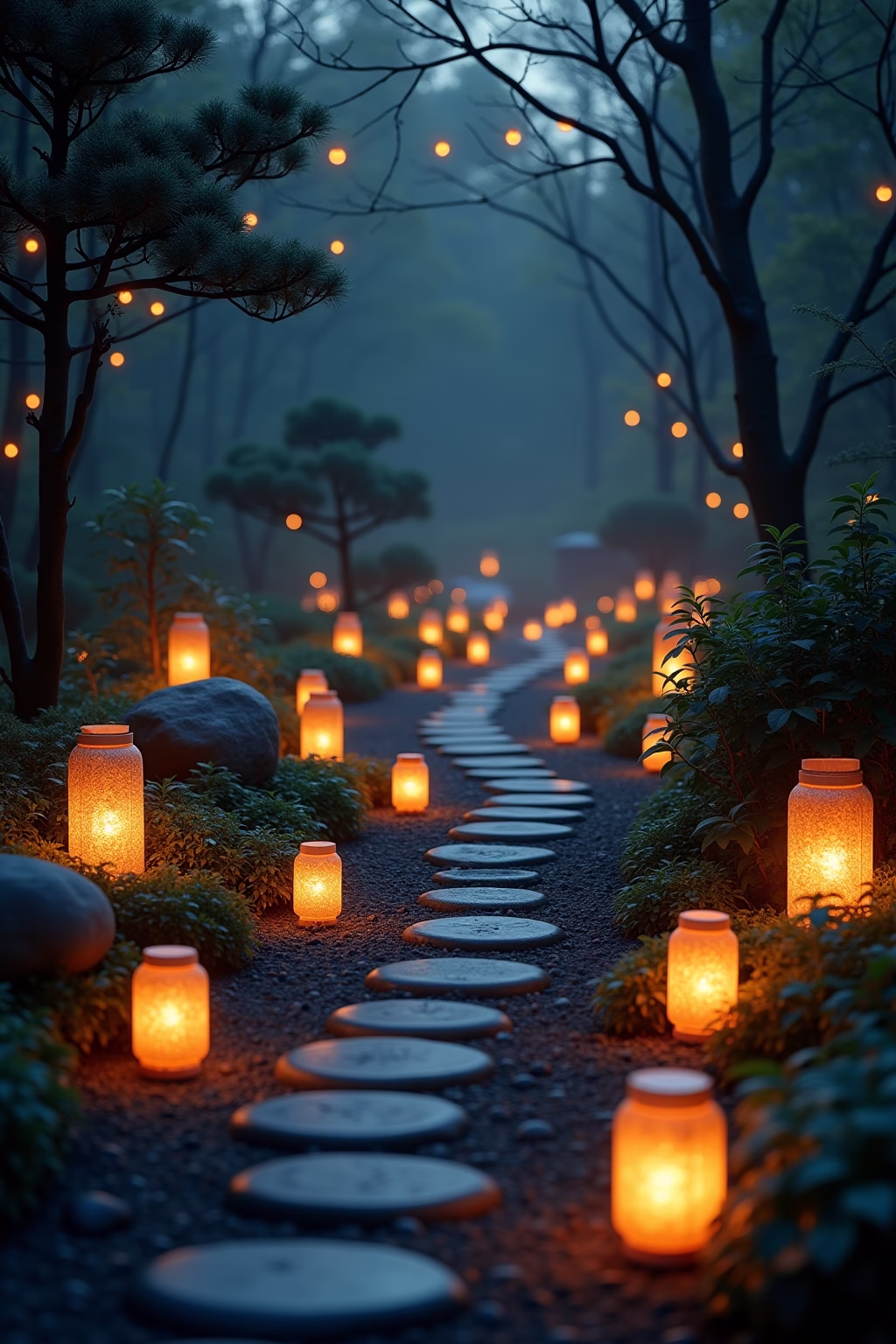 garten deko ideen outline 5