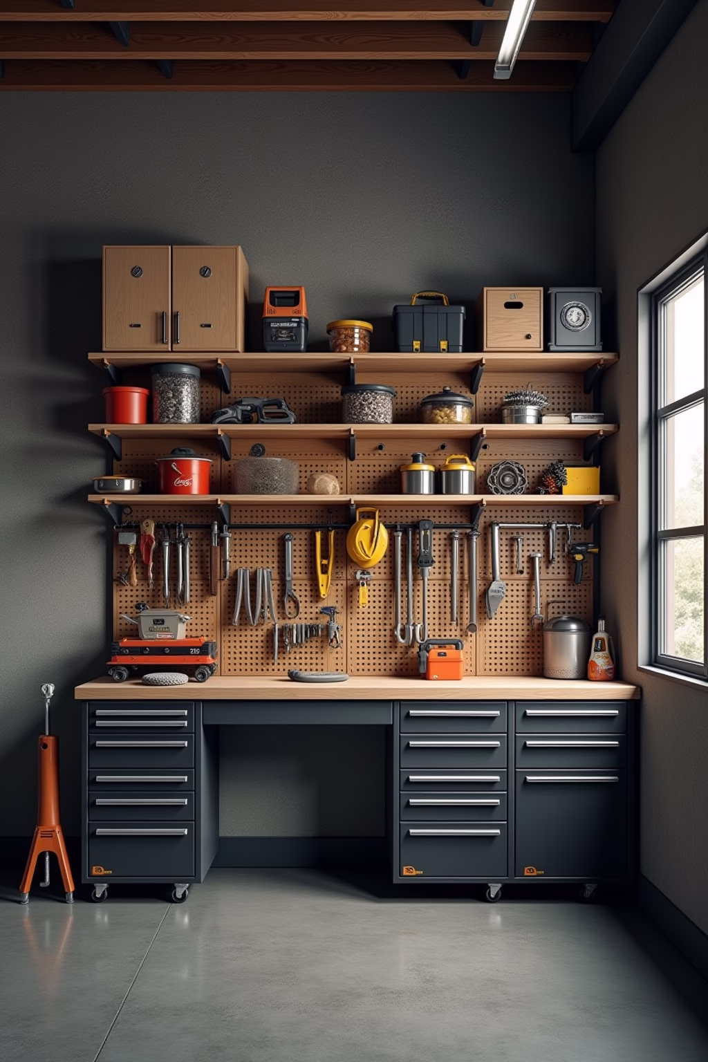 hobbywerkstatt werkstatt einrichten ideen outline 5