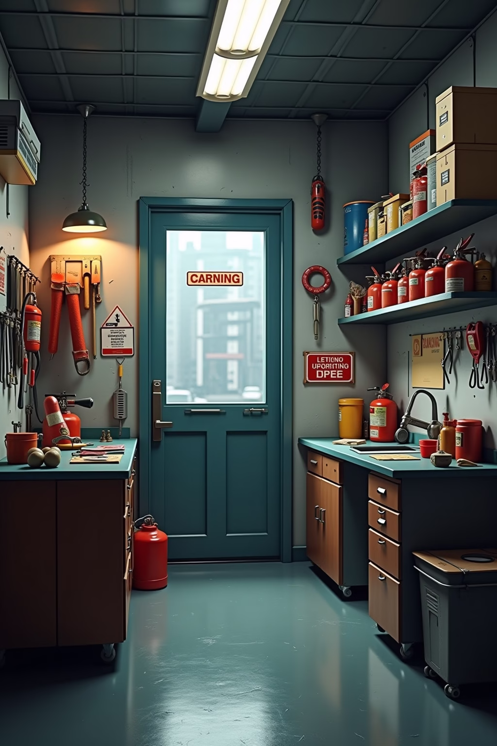 hobbywerkstatt werkstatt einrichten ideen outline 8