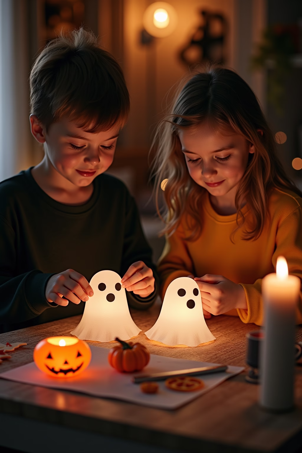 horror halloween deko basteln outline 6