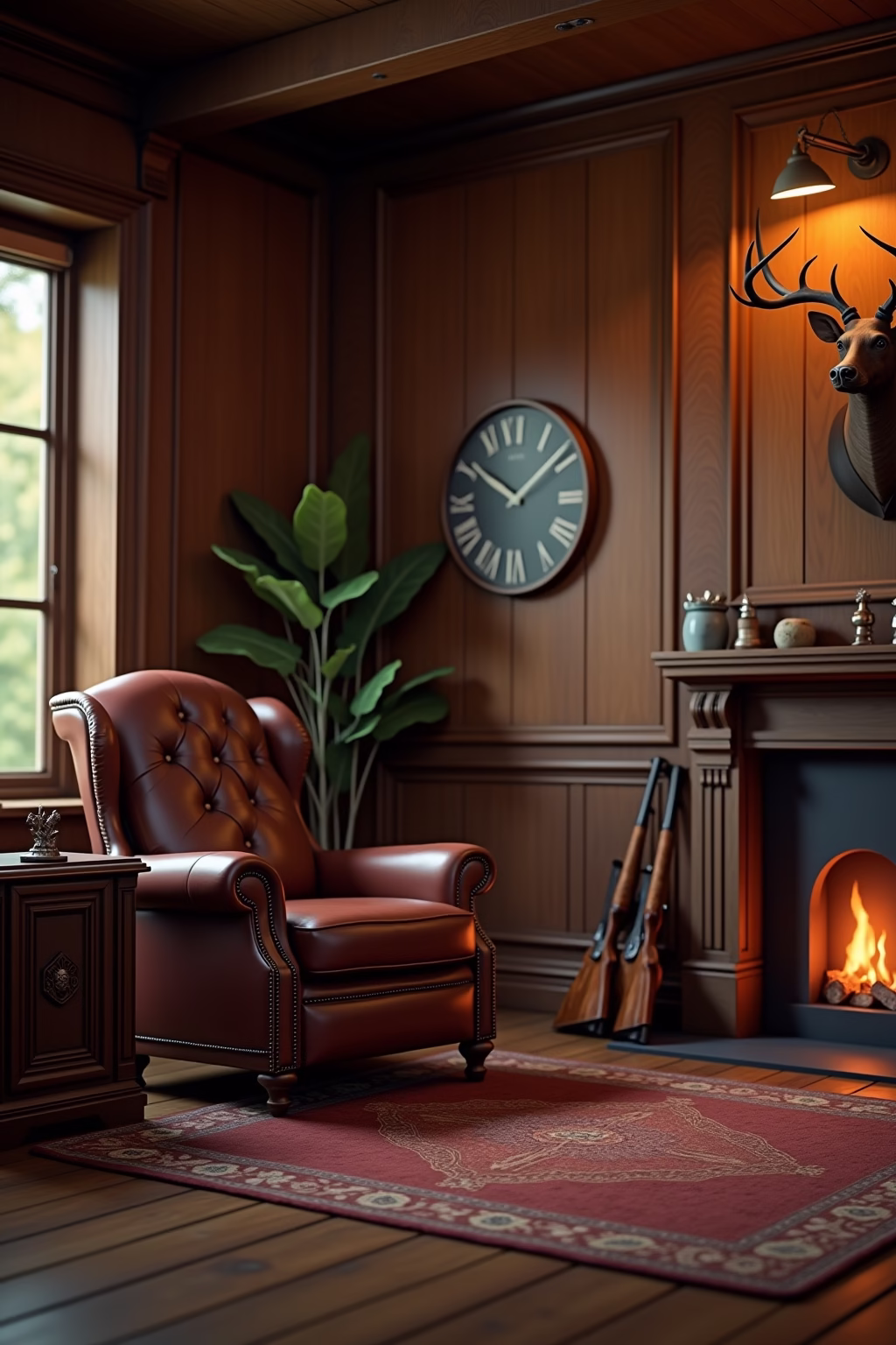 jagdzimmer einrichten outline 1