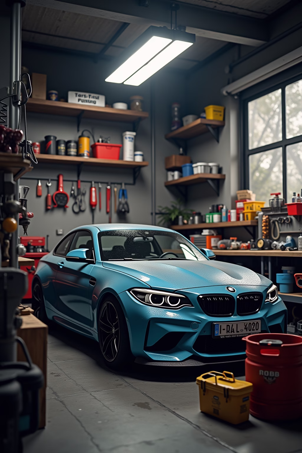 8 KFZ Werkstatt einrichten Ideen für Profis 19 kfz werkstatt einrichten ideen outline 7