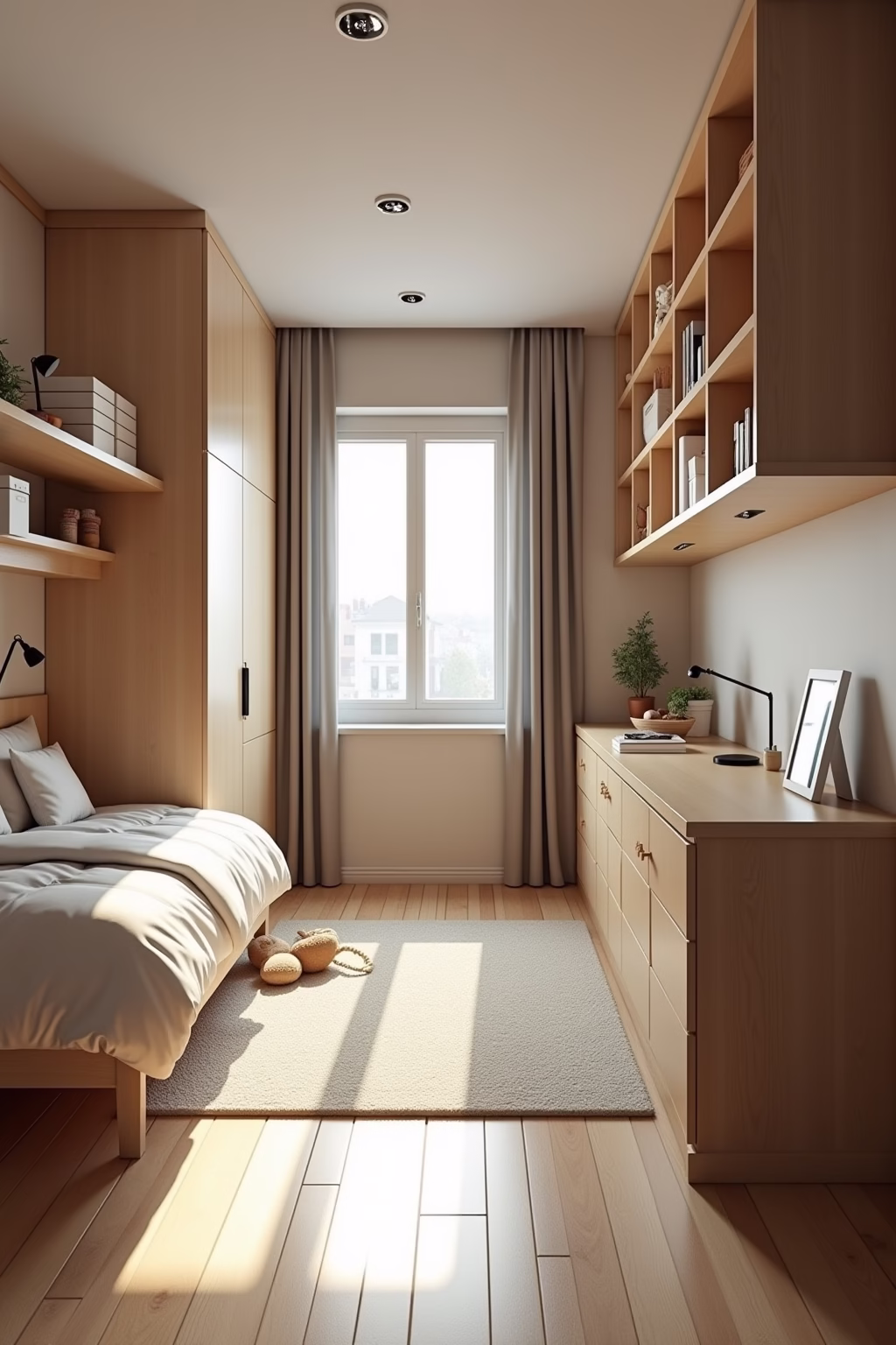 8 Tipps: Kinderzimmer schmal einrichten & optimieren 15 kinderzimmer schmal einrichten outline 3