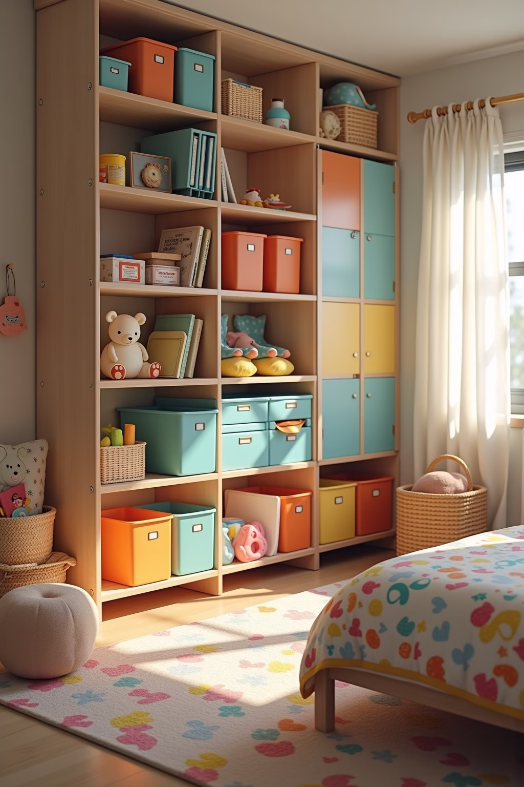 kleine kinderzimmer einrichten outline 8