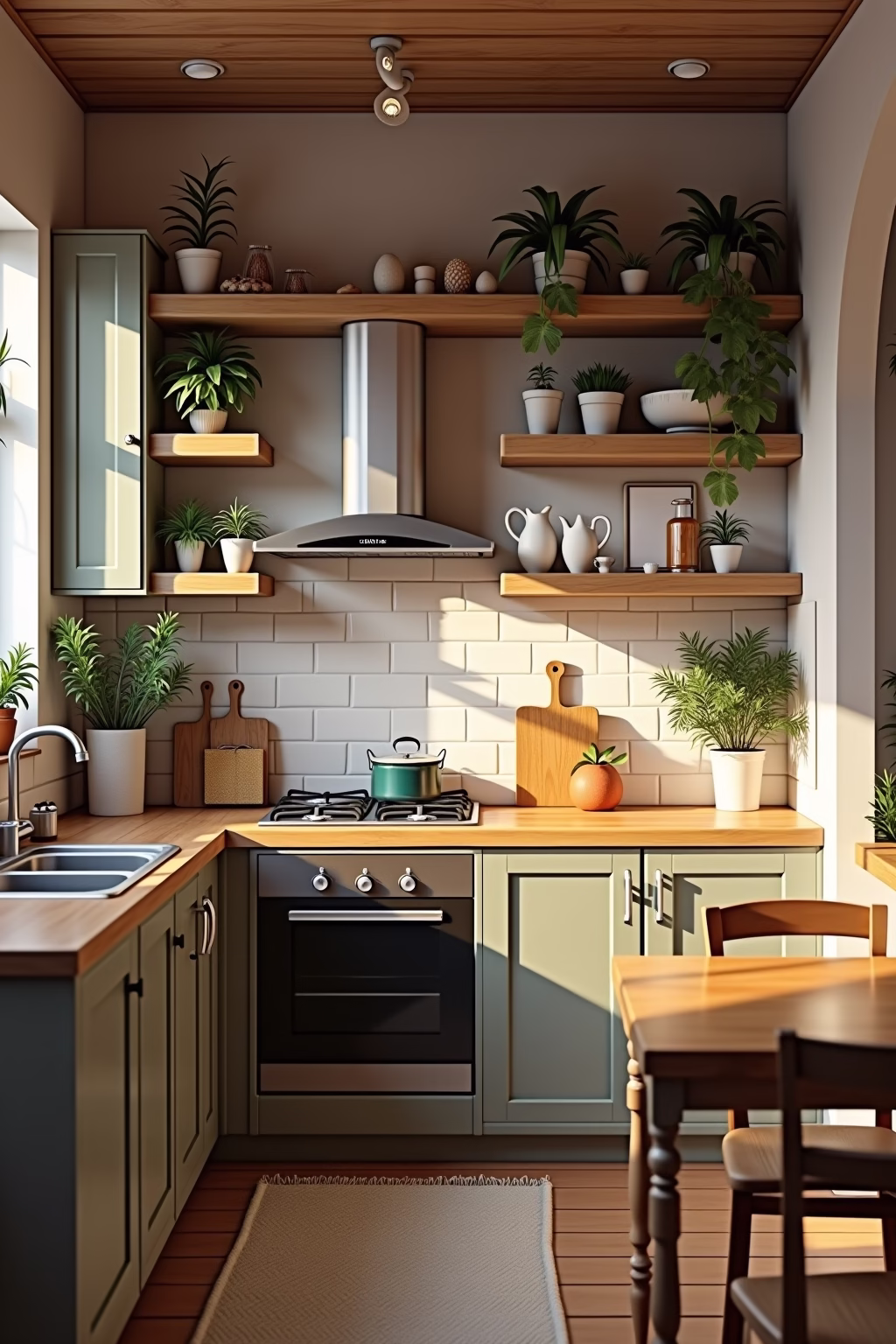 kleine kueche einrichten outline 7