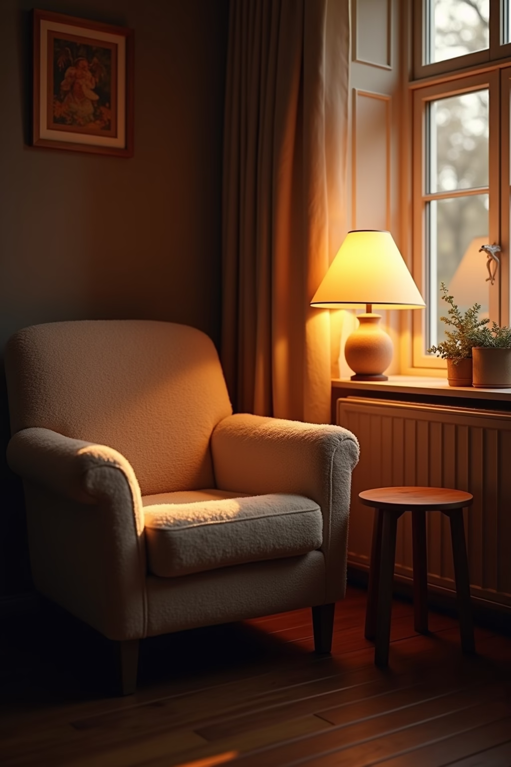 kleine leseecke einrichten outline 1