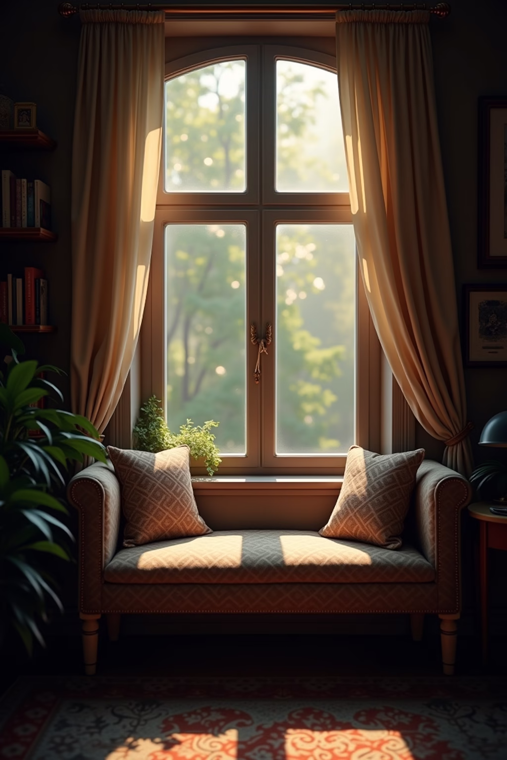 kleine leseecke einrichten outline 2