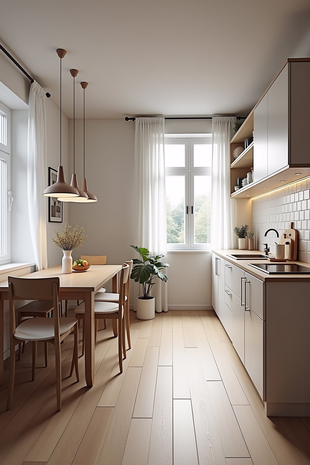 kleines wohnzimmer mit offener kueche einrichten outline 6