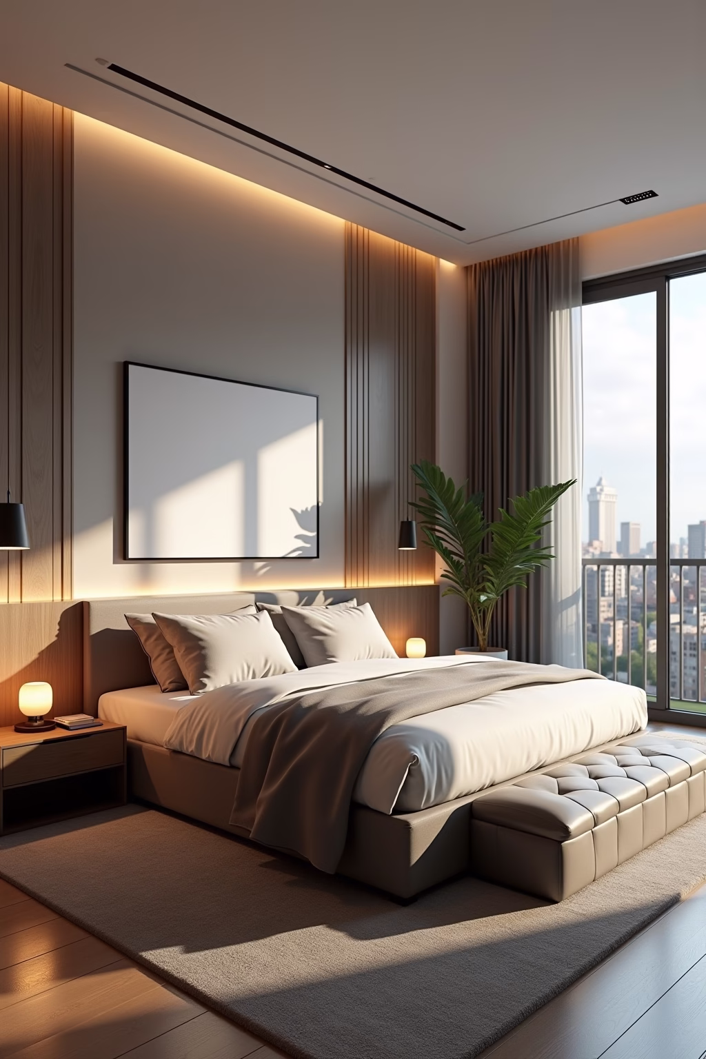 schlafzimmer einrichten ideen modern outline 1