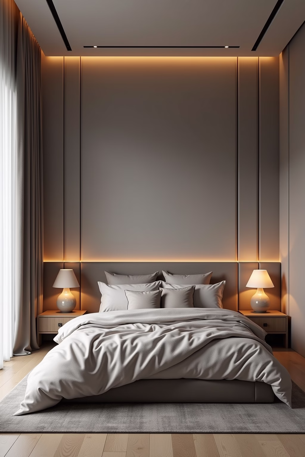 schlafzimmer einrichten ideen modern outline 2