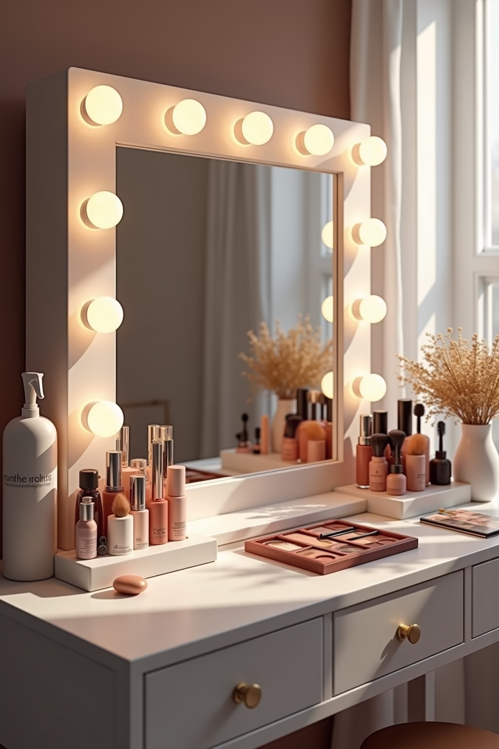 schminktisch einrichten outline 2