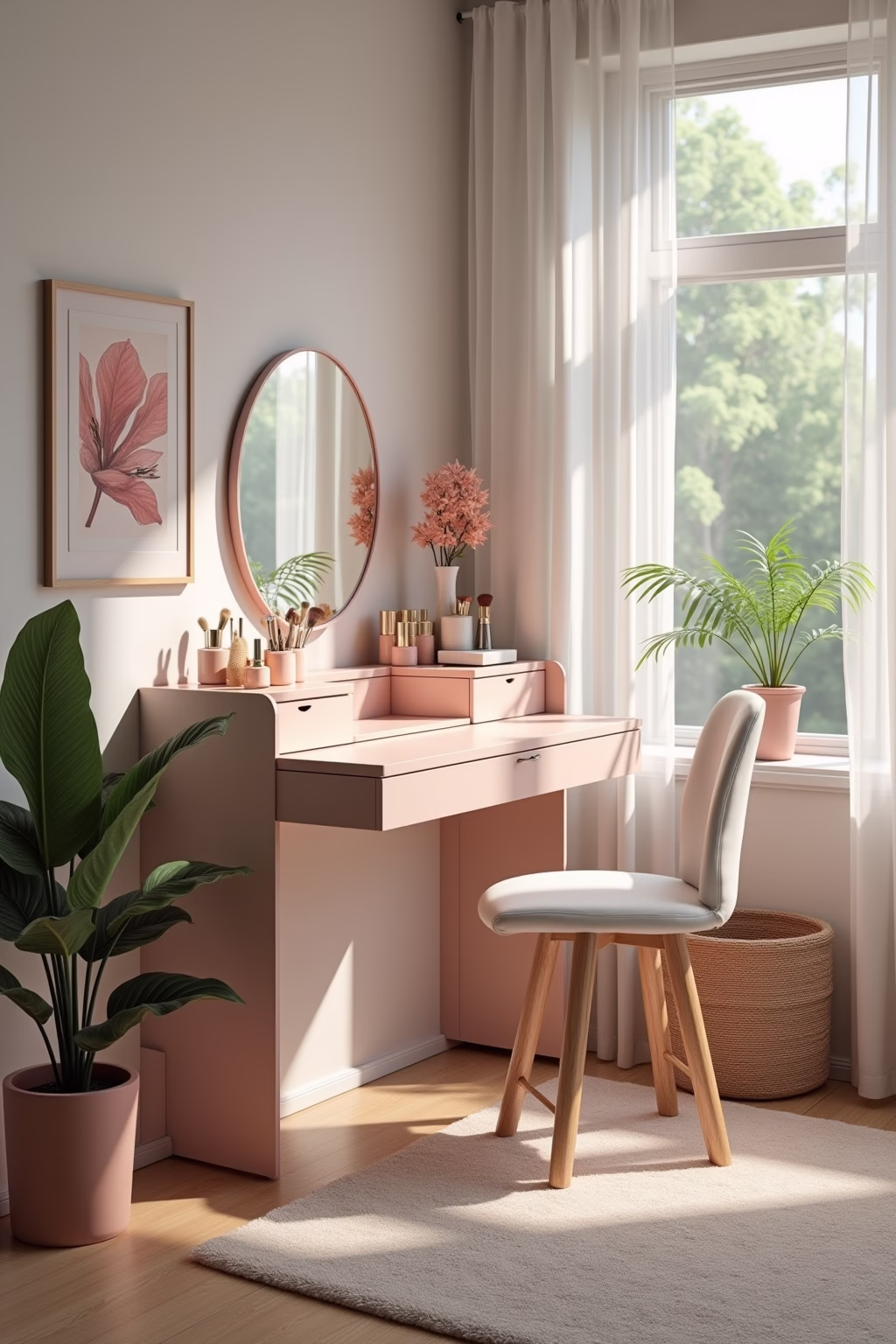 8 Tipps zum Schminktisch einrichten für perfektes Styling 15 schminktisch einrichten outline 3