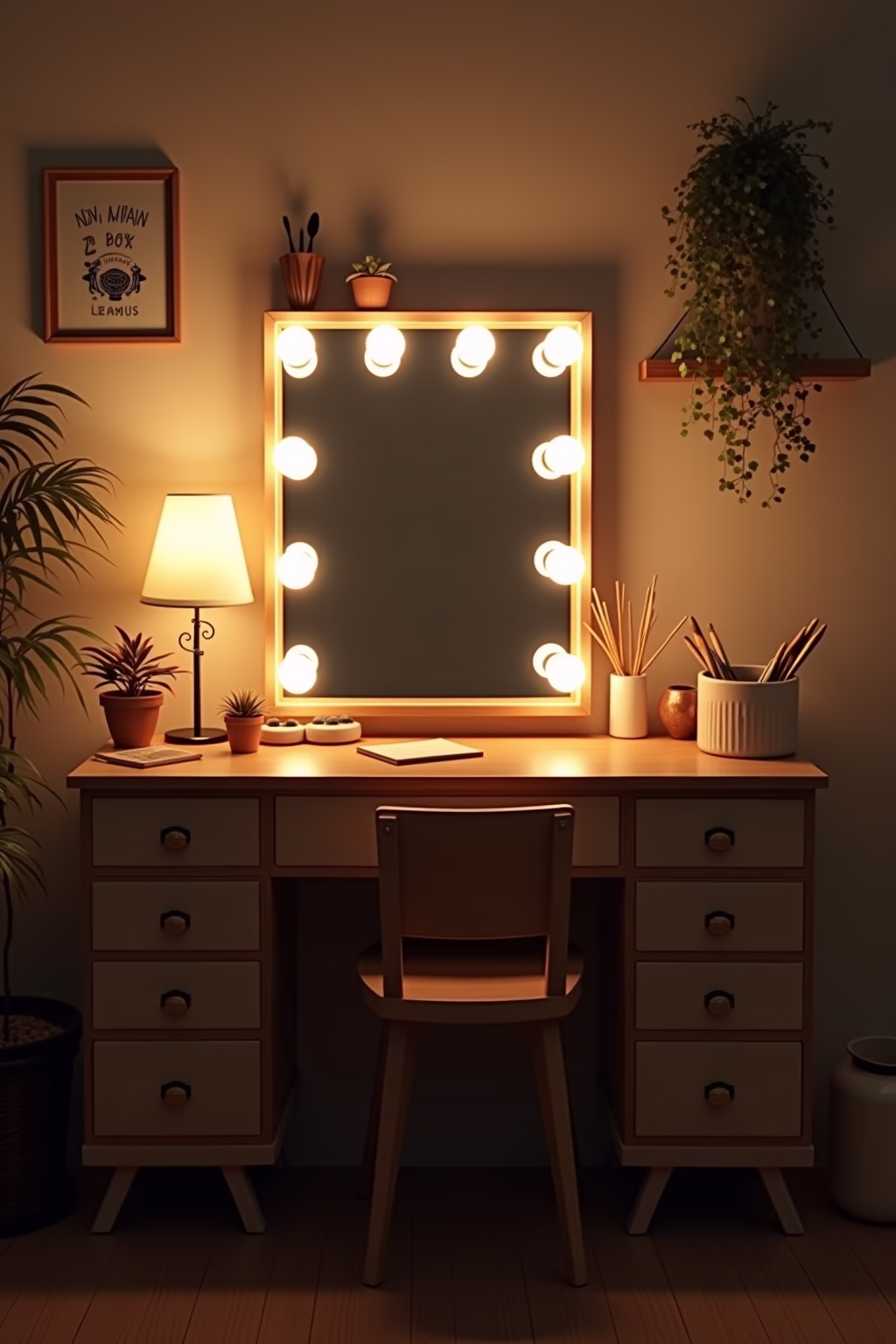 8 Tipps, deinen Schminktisch einrichten - stilvoll 19 schminktisch einrichten outline 7 1