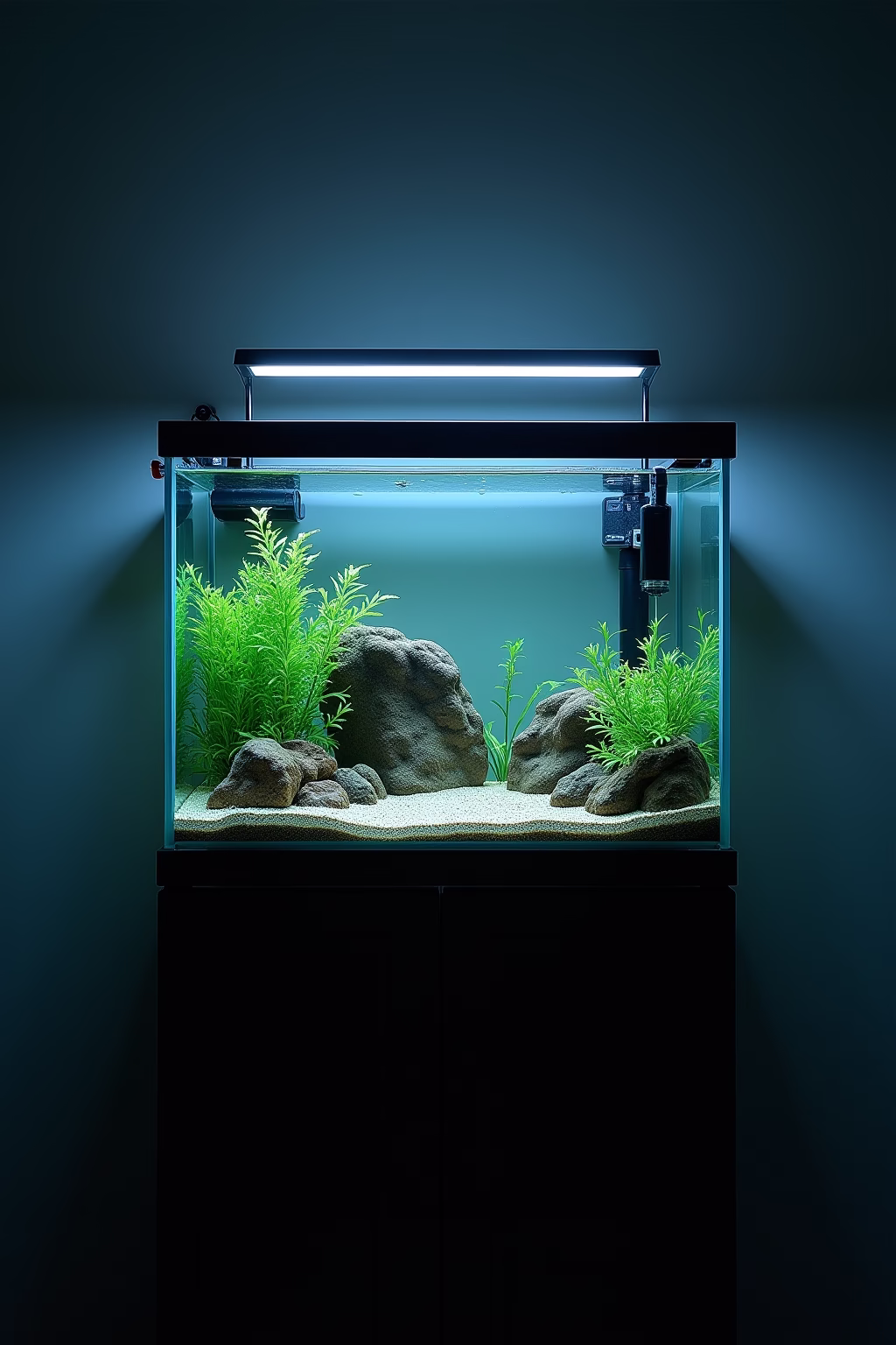 suesswasser aquarium einrichten ideen outline 6
