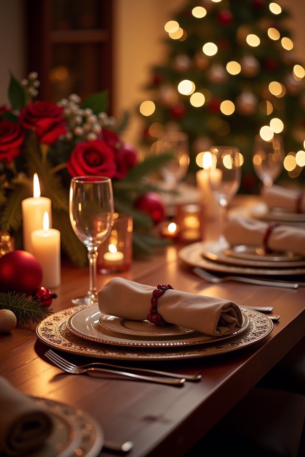 tisch deko weihnachten outline 1