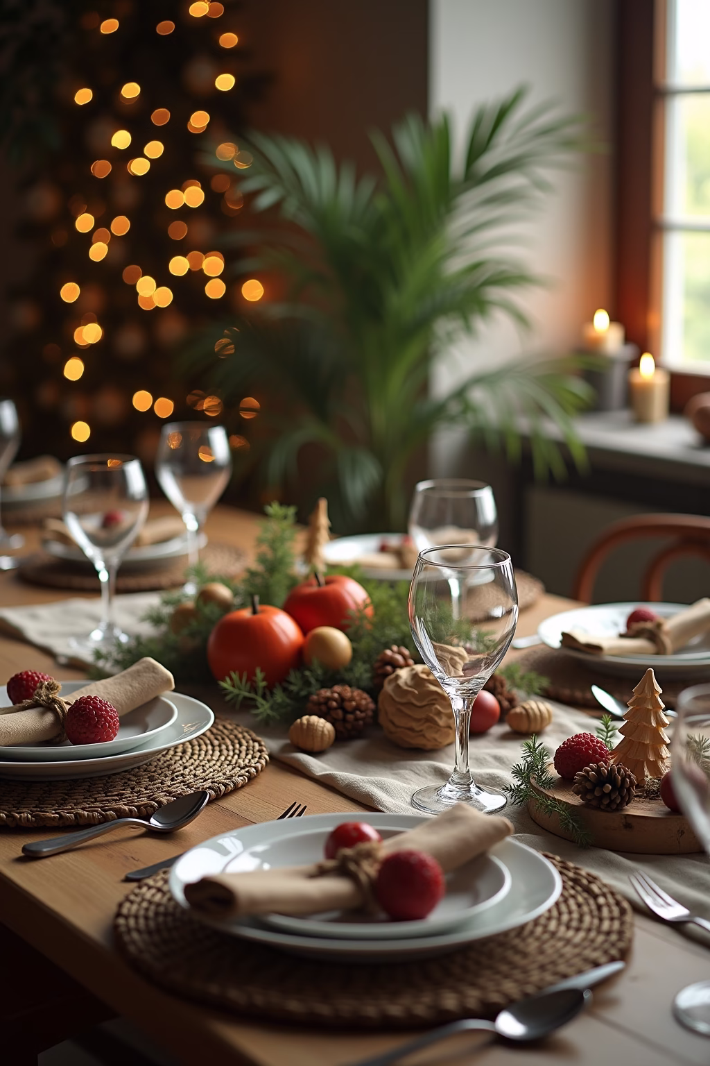 tisch deko weihnachten outline 4