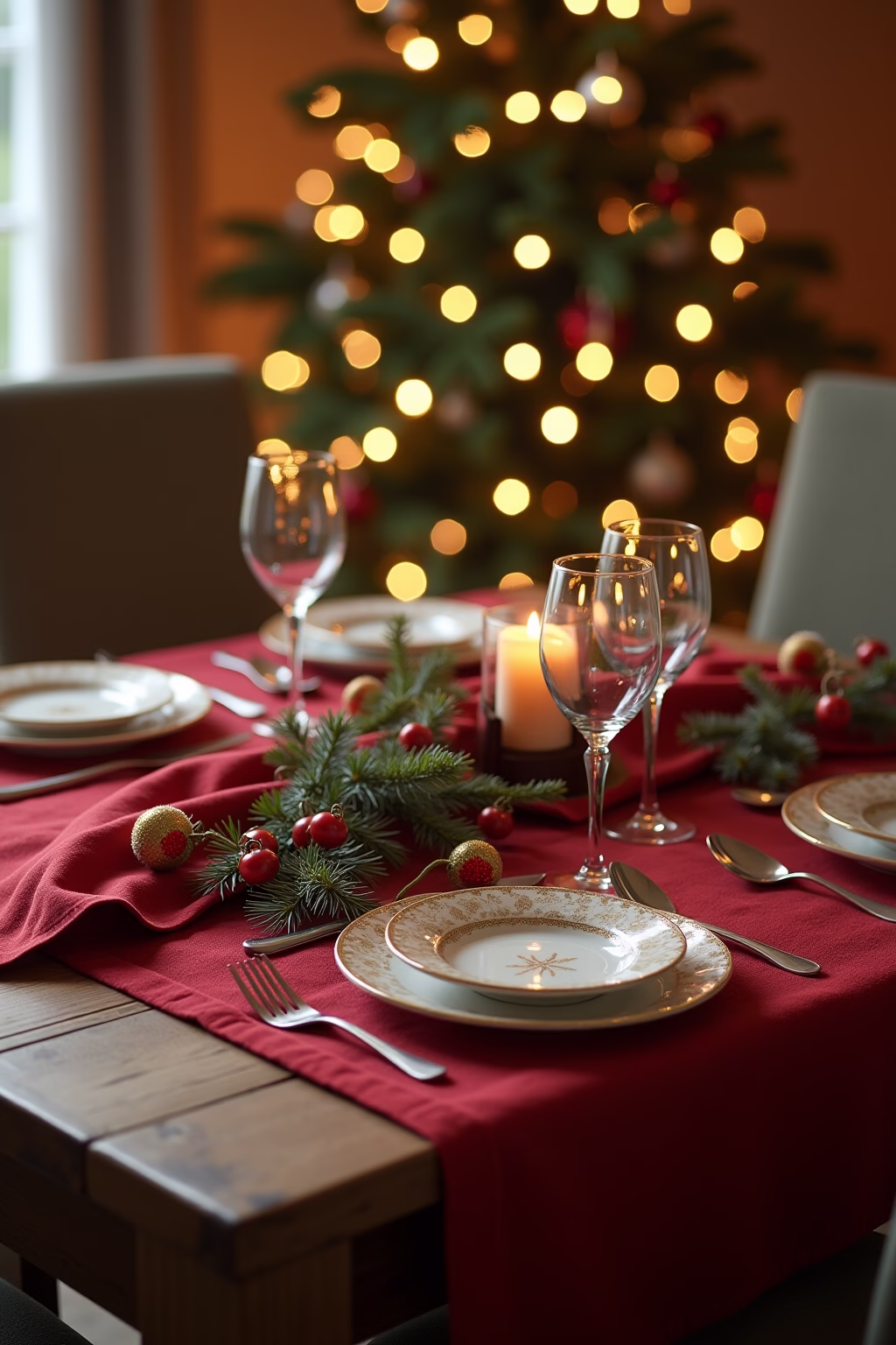 8 festliche Tischdecke Weihnachten Ideen für Zuhause 39 tischdecke weihnachten outline 7