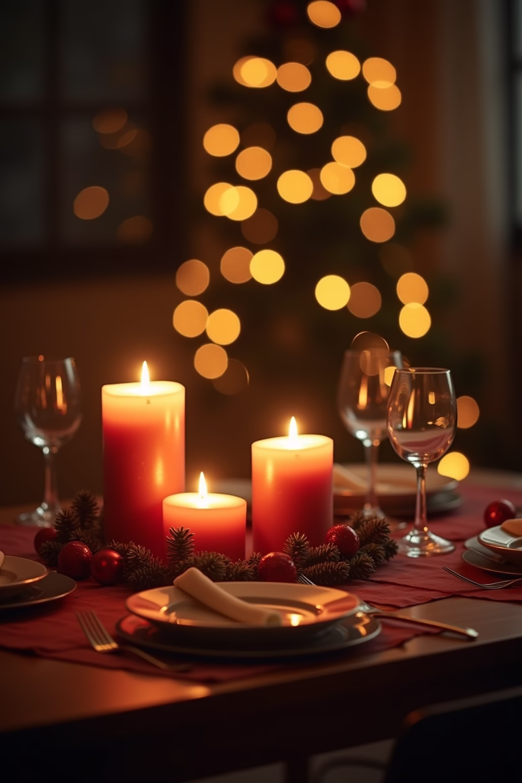 weihnachtliche tischdeko outline 4 1