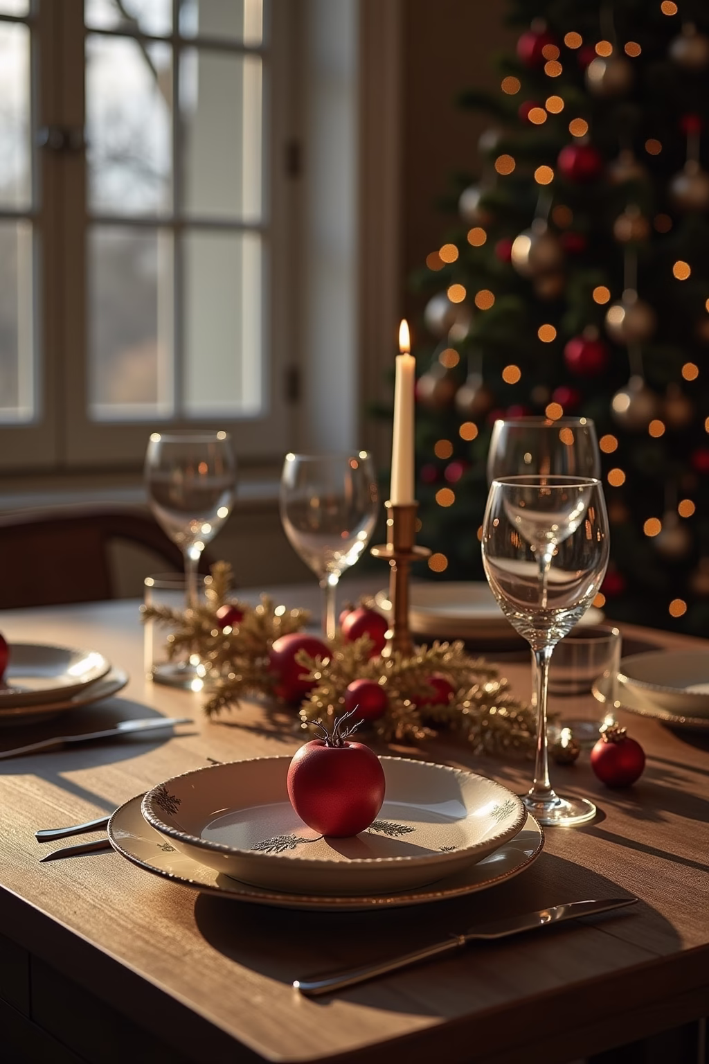 weihnachtliche tischdeko outline 7 1