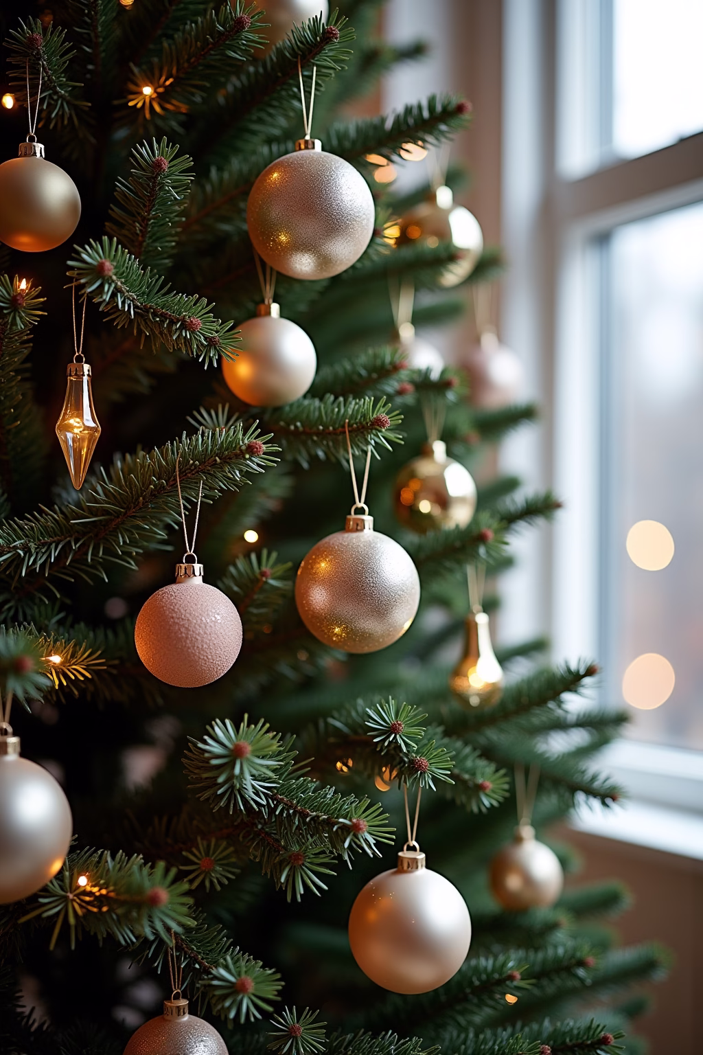 weihnachtsbaum dekoration modern outline 1