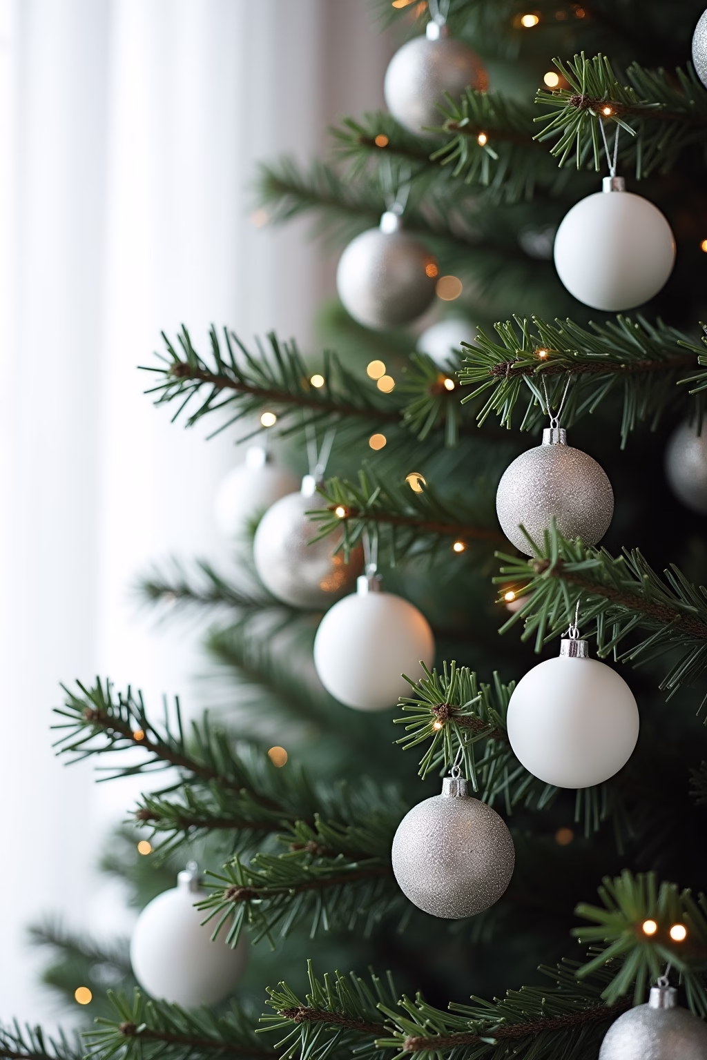 weihnachtsbaum dekoration modern outline 2