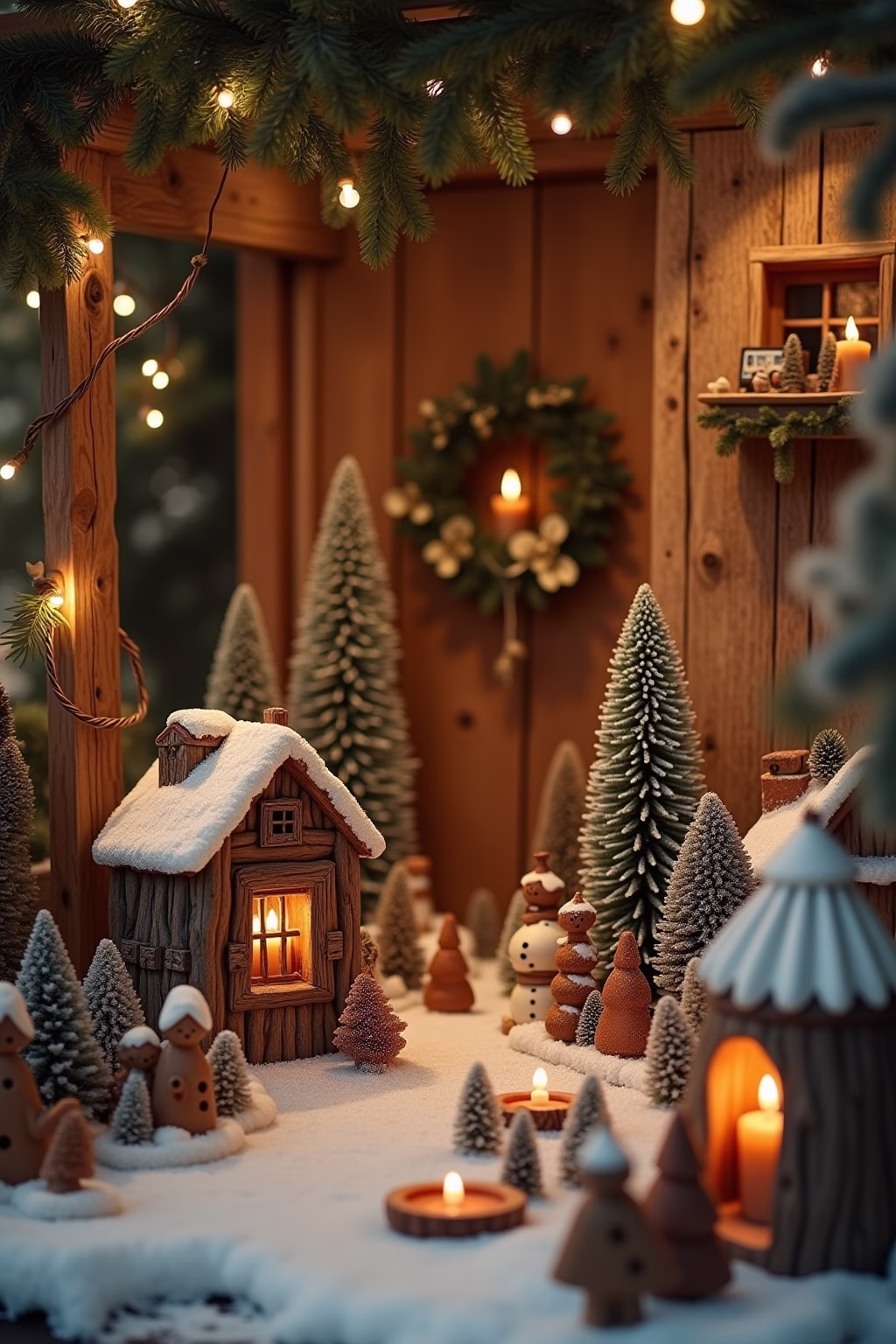 8 Weihnachtsdorf Deko Ideen für zauberhafte Feiertage 24 weihnachtsdorf deko ideen outline 3