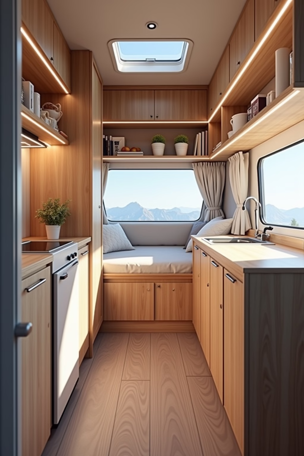 wohnwagen einrichten ideen outline 2